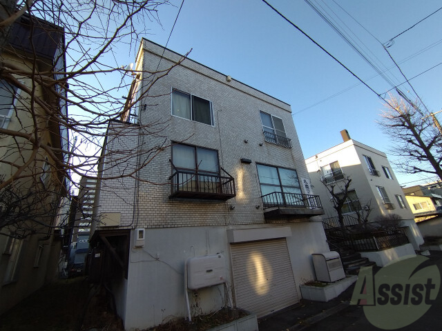 建物外観　札幌市中央区南１７条西「札南マンション」