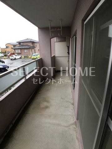 バルコニー　陽当たり良好なバルコニーです 同型タイプ