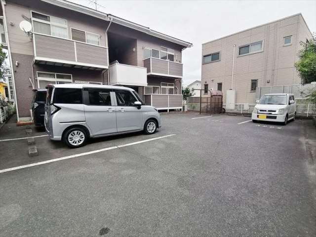 駐車場　眺望