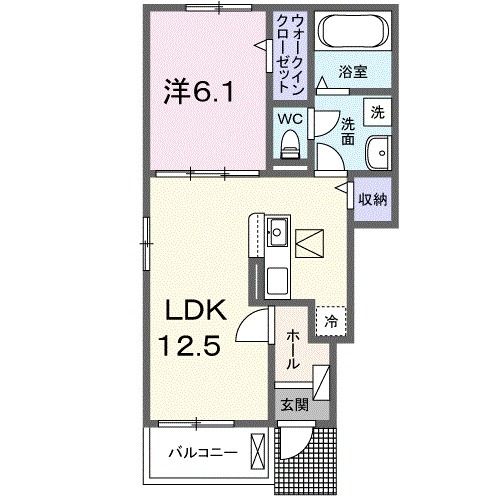 Ｇｅｏハイムの間取り