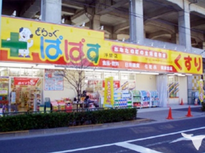 ドラックストア　どらっぐぱぱす浮間店（ドラッグストア）まで698m