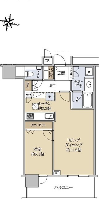 ＯＮＥ札幌ステーションタワーの間取り