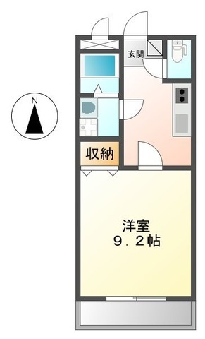 セピア　コンフォースの間取り