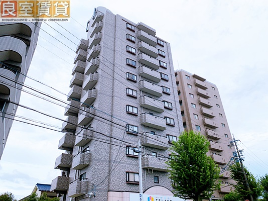 【クレスト石川橋の建物外観】