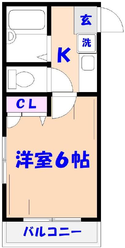 ヴェルジュ市川の間取り