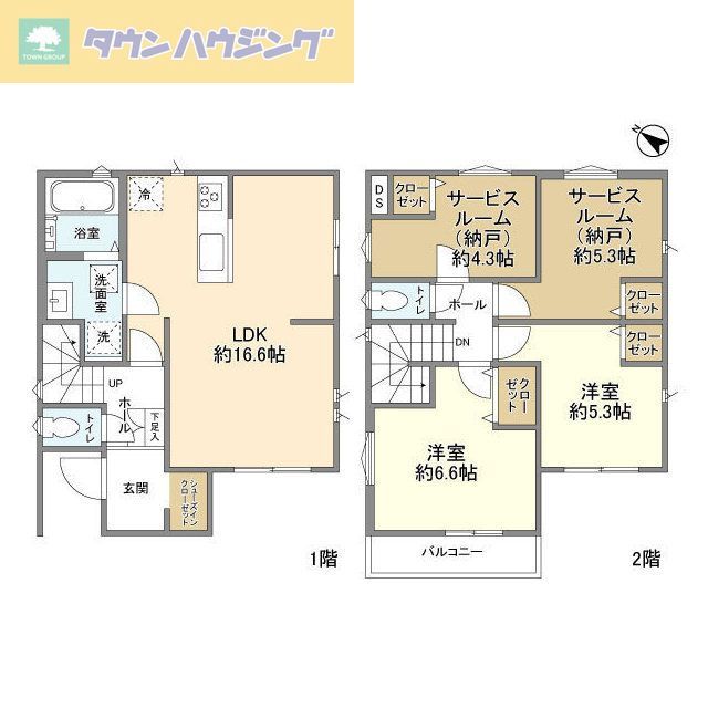 【船橋市八木が谷のその他の間取り】