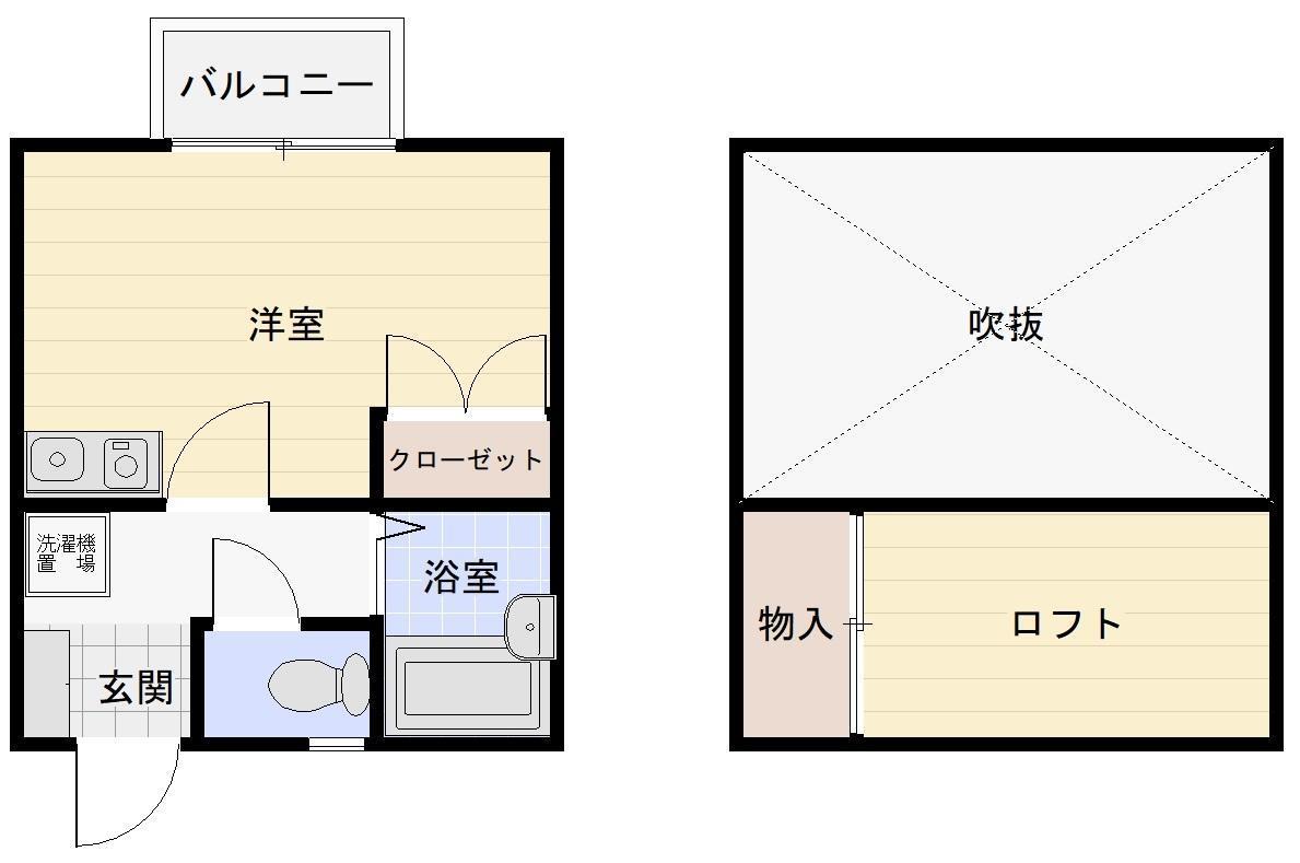 ベルトピア立町の間取り