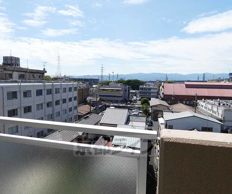 【京都市伏見区東浜南町のマンションの眺望】