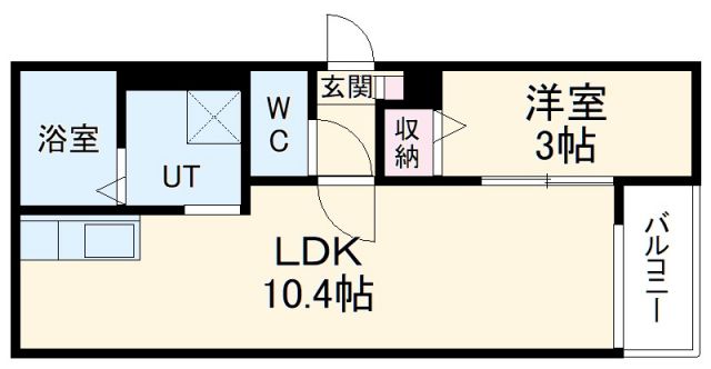 【Ｗａｒｒｅｎ　ｓｈｉｒｏIの間取り】