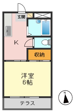 トーシンハイツ葛飾鎌倉の間取り