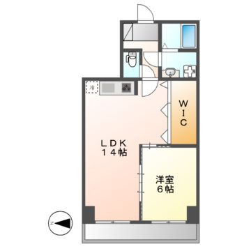 シャンポール古出来の間取り