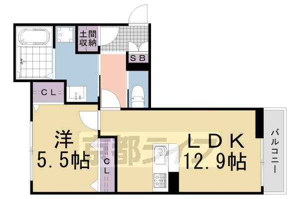 【セントリヴィエ京都嵐山VIの間取り】