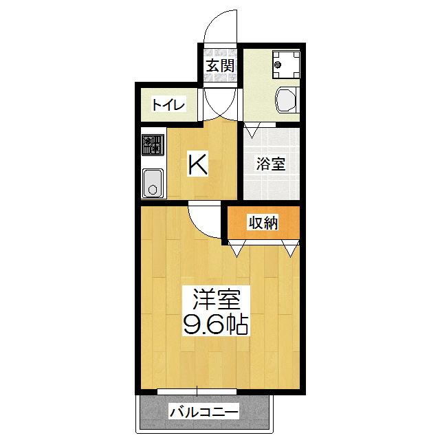 エスペランサ山科の間取り