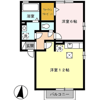 プランドール・陽明の間取り