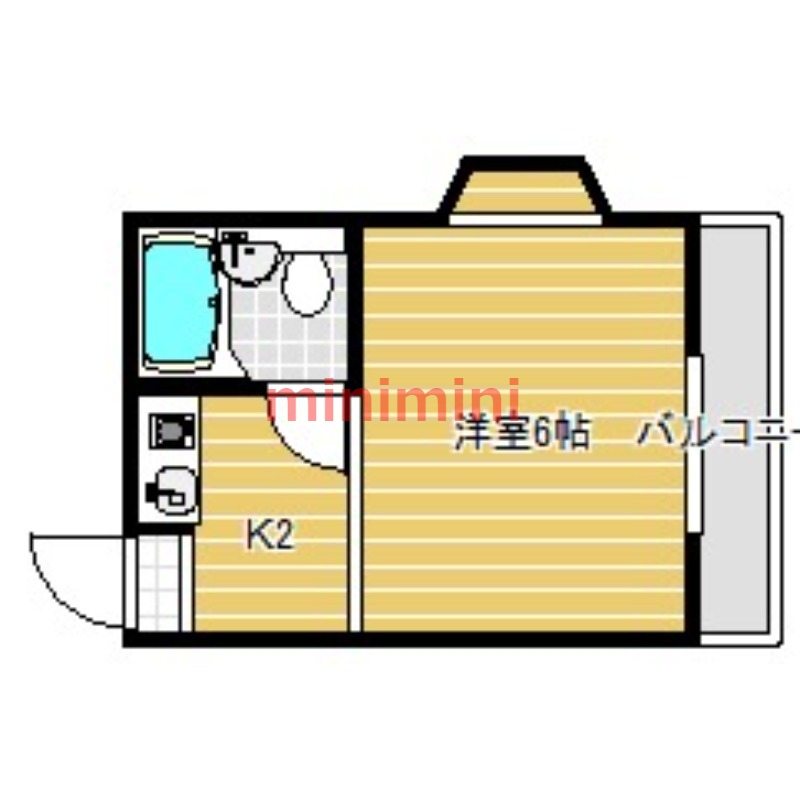 ラフィーネ千里丘の間取り