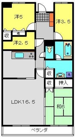 フルセイル権太坂の間取り