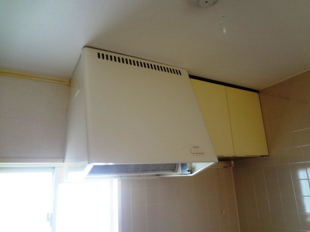 キッチン　キッチン上部