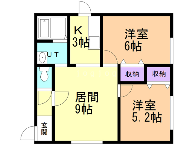 フォレストパーク八幡の間取り