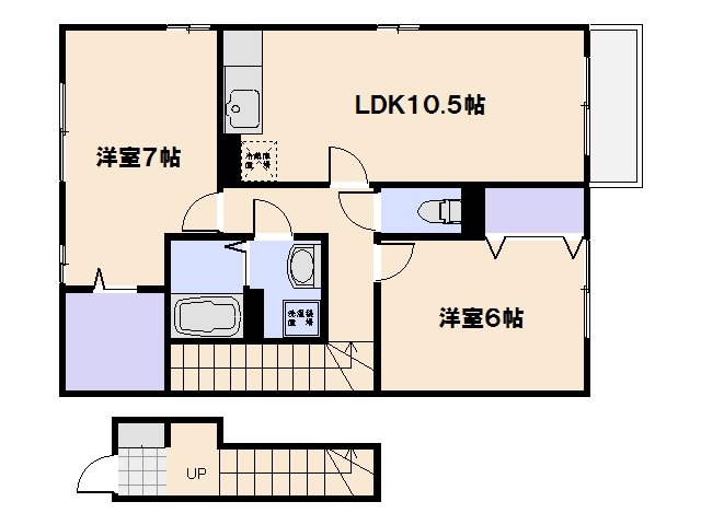 アドミラブール　C棟の間取り