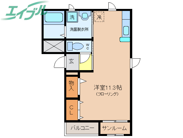 エルヴァンジュの間取り