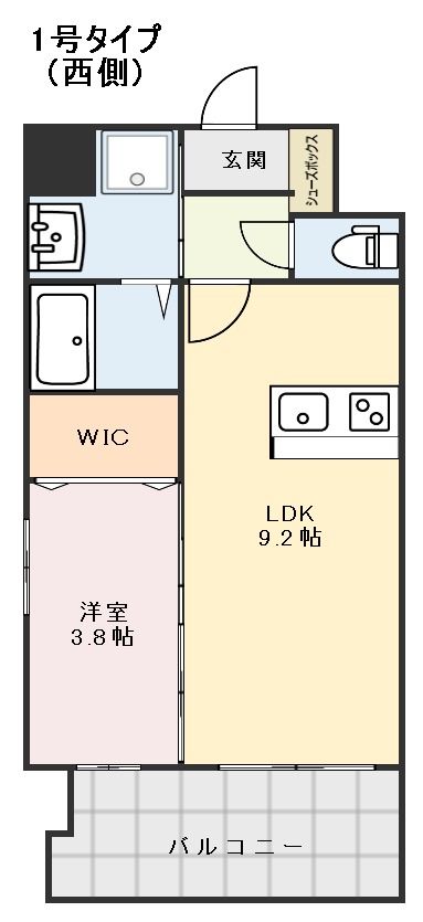 Grandir博多南の間取り