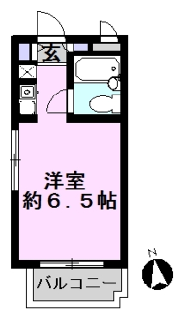 ジュネパレス新松戸第８の間取り