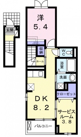 ブレスベルの間取り