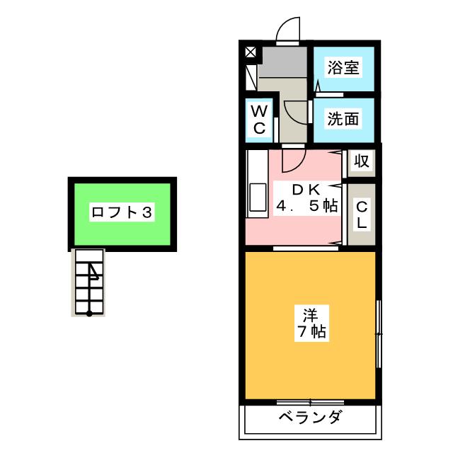 セレーノ星ヶ丘の間取り