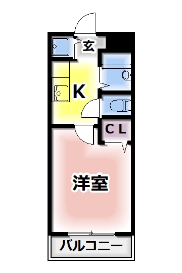 ラパス高倉台Iの間取り