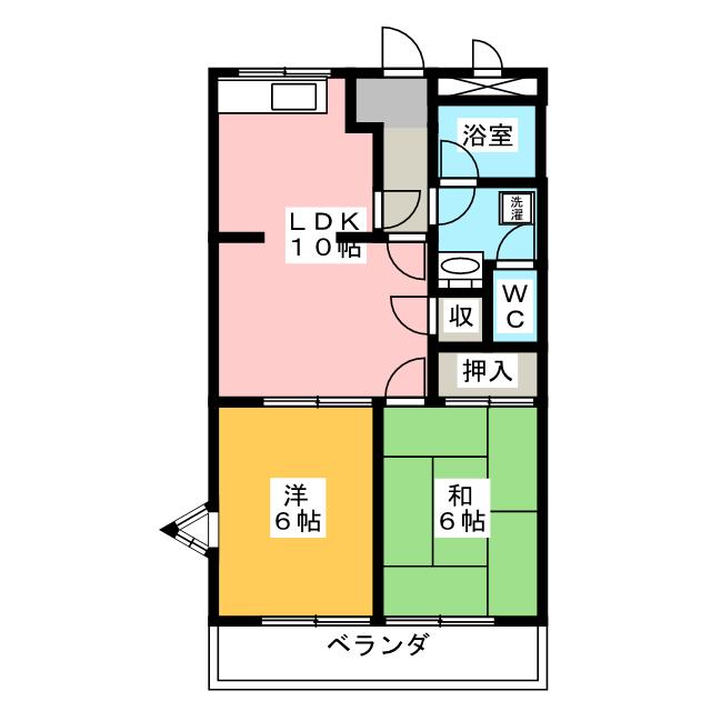 ルミナストワール松栄の間取り