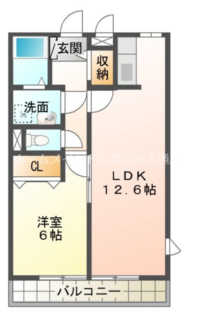 グランビア牛久保の間取り