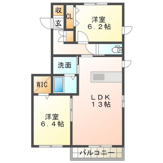 アンシャイルの間取り