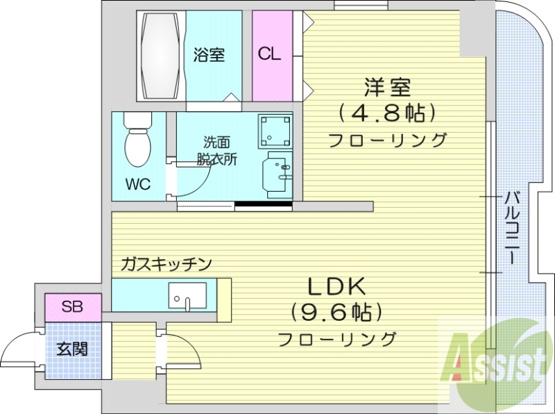 さくら２３の間取り