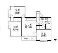 パティオ小松の間取り