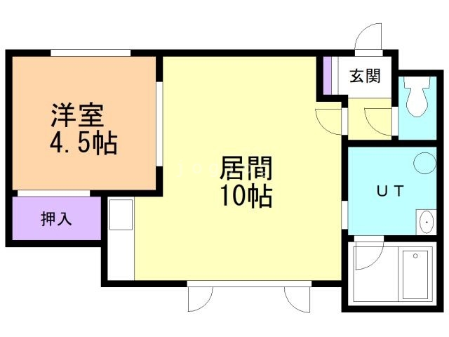 ノーススクエア・Ｊの間取り