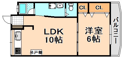 丸永マンションの間取り