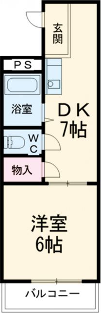 カーサ大幸の間取り