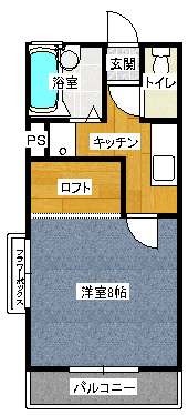 Ｙ｀ｓガーデンプレイス　エトワールの間取り