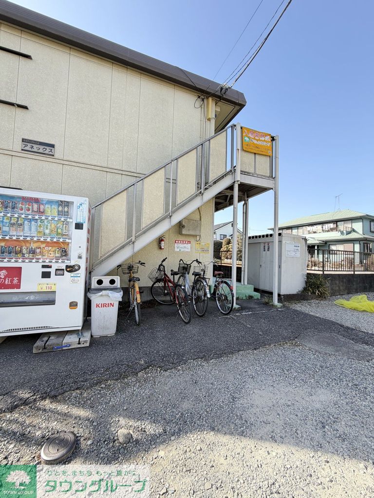 ＪＲ川越線 笠幡駅 徒歩15分 2階建 築33年の外観写真