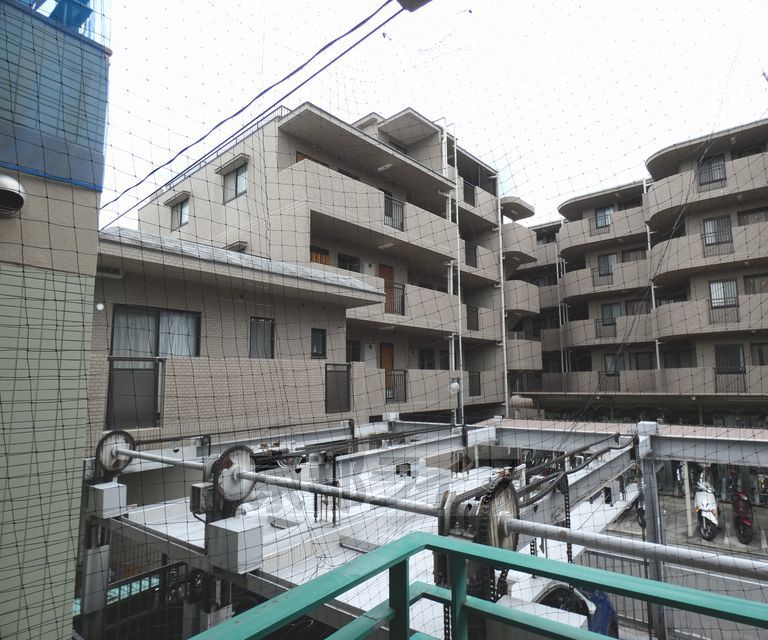 眺望　２０２号室からの眺望です。