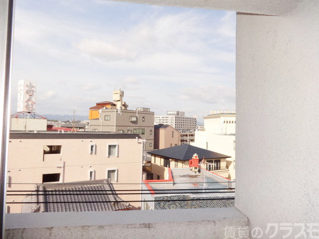 眺望　バルコニーからの眺めはこんな感じです♪