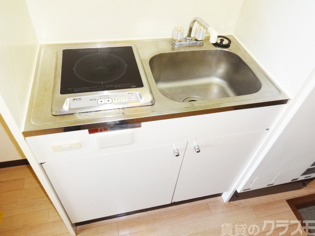 キッチン　ＩＨコンロ付きのキッチン☆お料理始めてみませんか♪