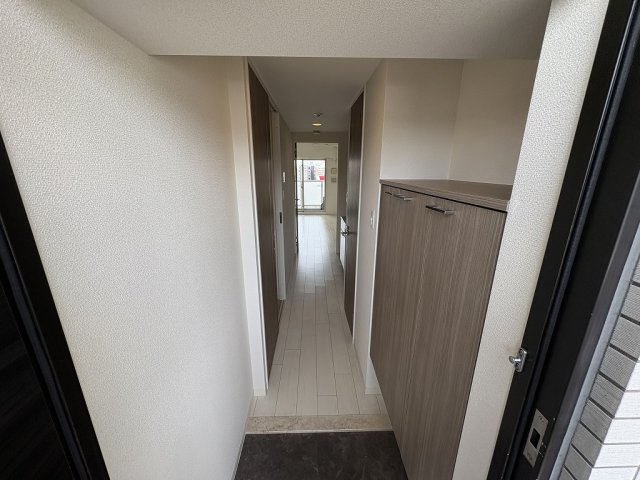 玄関　明るい玄関です