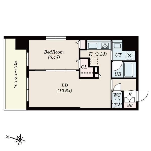 COH　RESIDENCE　札幌の間取り