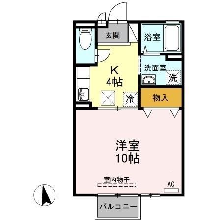 ウィルコート水道橋　Ｃの間取り