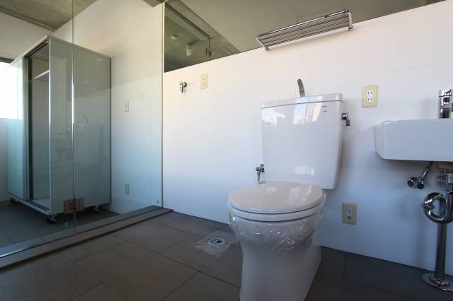 トイレ　清潔感のあるいろあいです