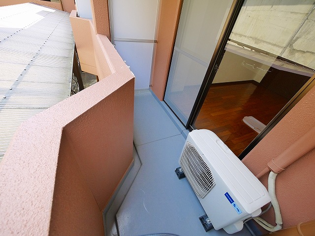 バルコニー　広々としたバルコニーです