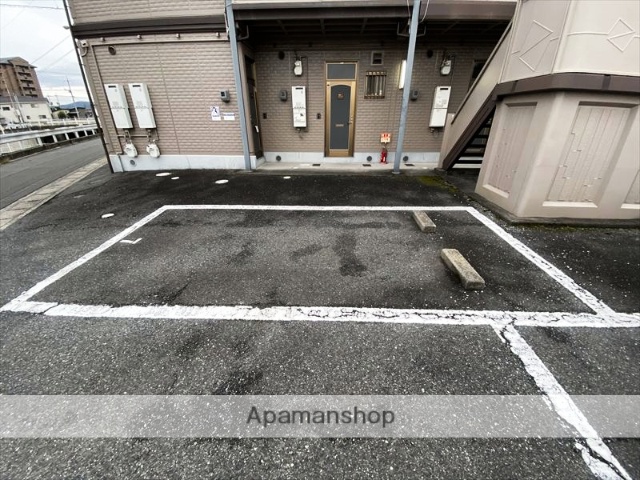 駐車場　眺望