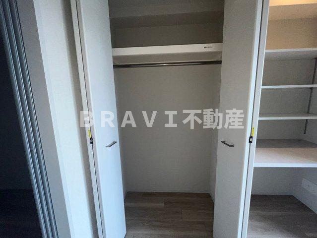 収納　十分な収納スペースがあります