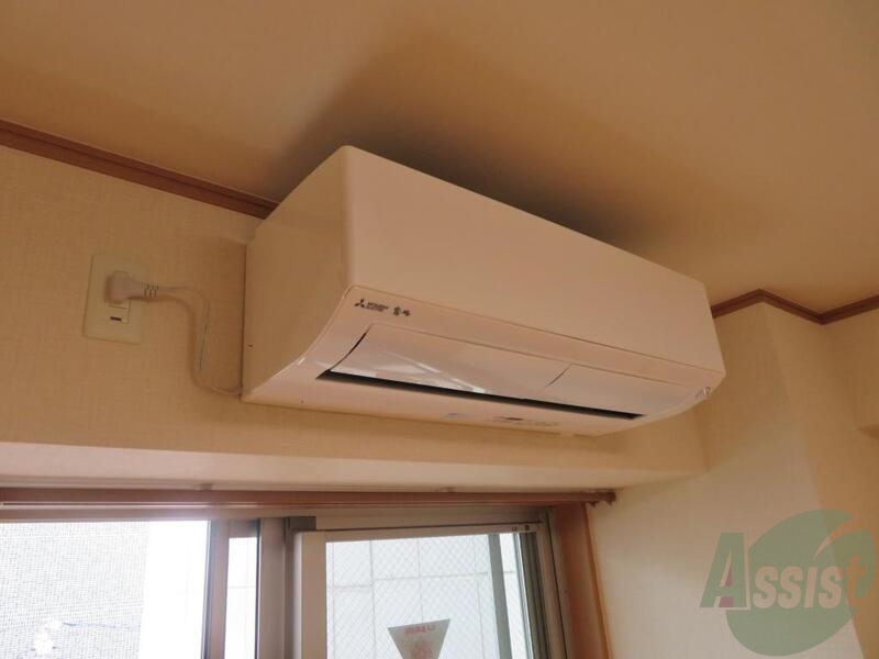 その他設備　エアコンも設置してあります。これですぐに快適に過ごせますね。